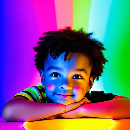 Farbfrequenztherapie für Kinder